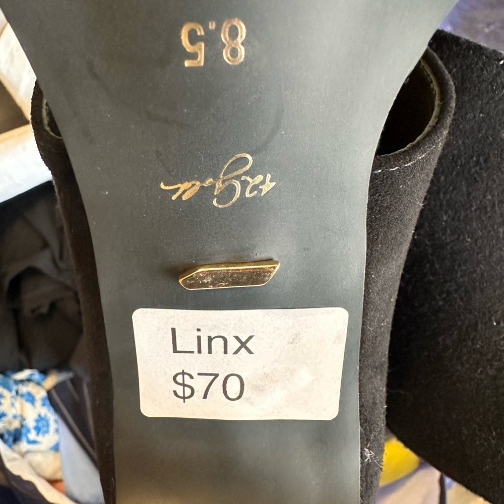 Black Backless Heel - image 7